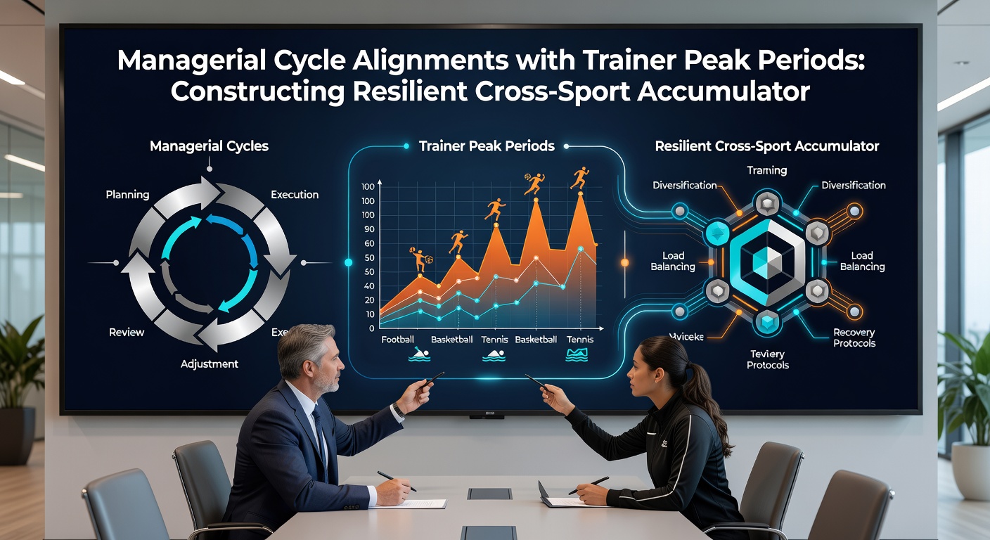 Chart illustrating overlapping timelines between soccer team recoveries and horse racing trainer performance peaks in 2025-2026 seasons